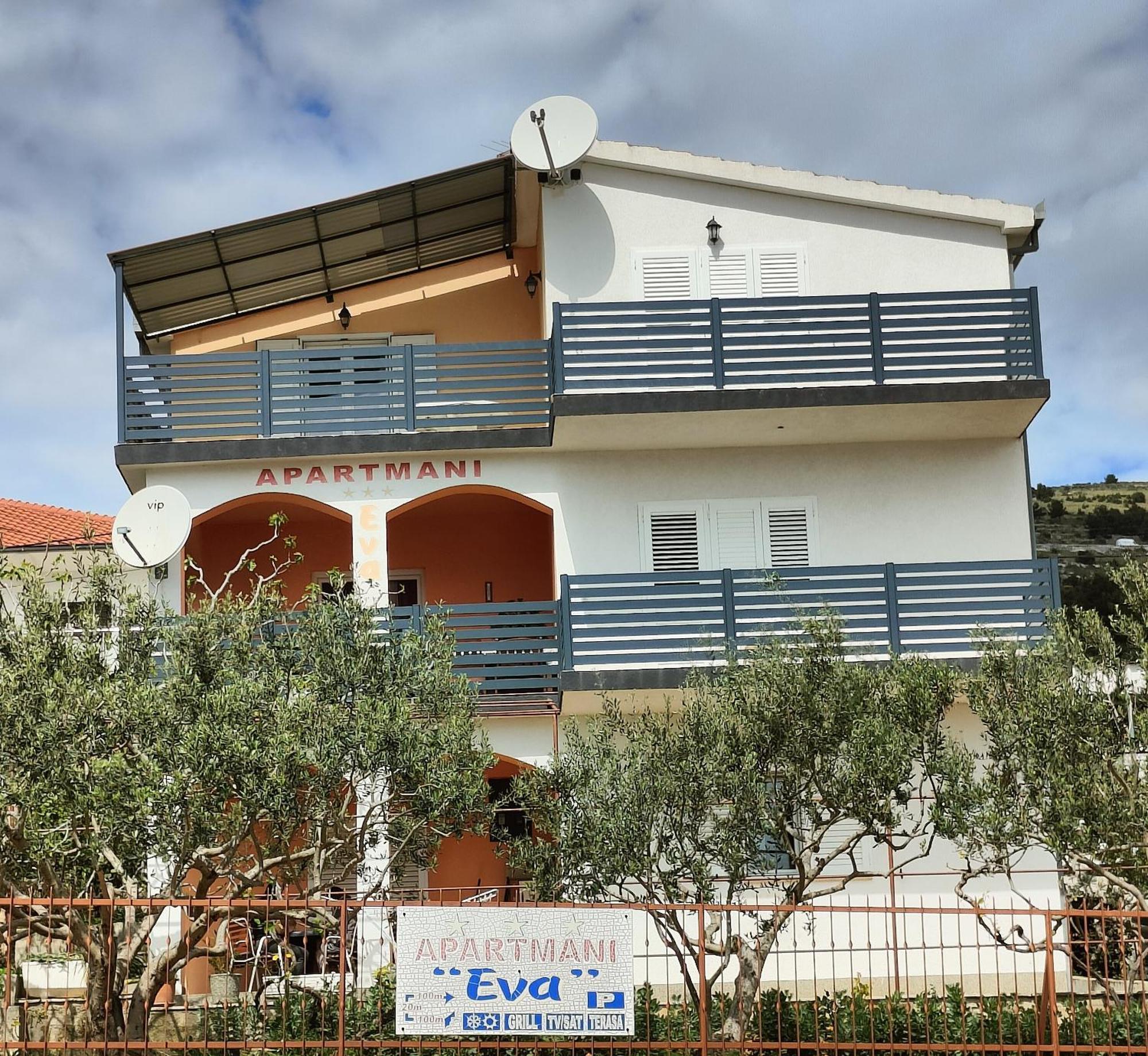 Eva Apartment 1 Trogir Exterior foto